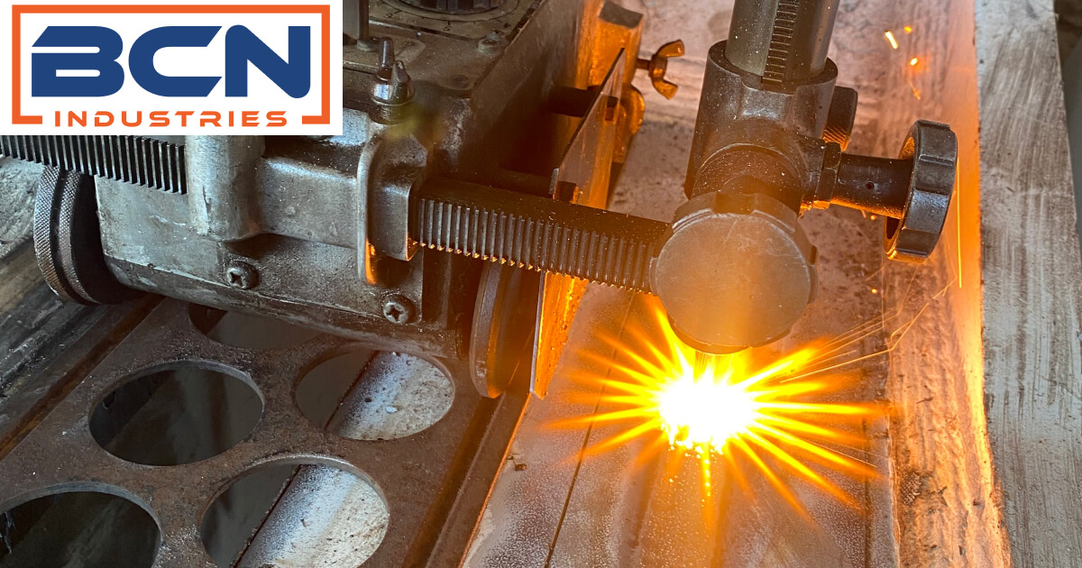 Ongoing welding work for a metal bedsheet, showcasing the fabrication process and attention to detail at BCN Industries Maintenance & Fabrication Provider in Central QLD