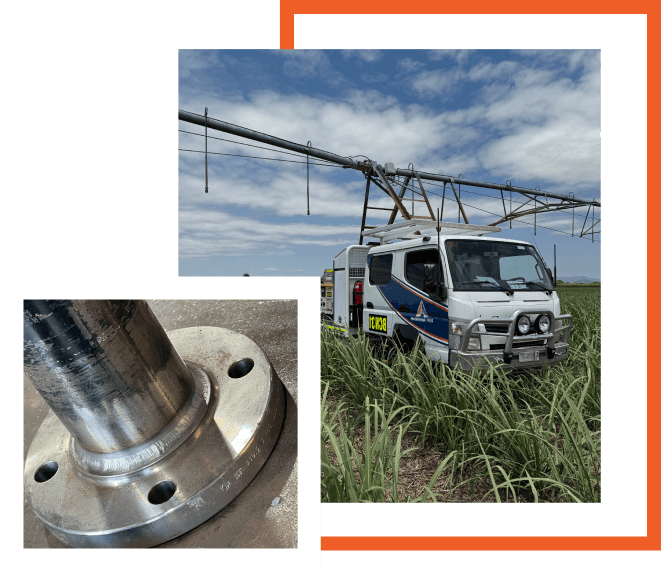 Pipe spools being meticulously rigged up for industrial installation, showcasing precise engineering and preparation for seamless integration at BCN Industries Maintenance & Fabrication Provider in Central QLD